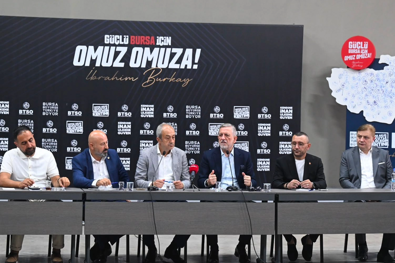 BTSO Başkanı İbrahim Burkay Servis Taşımacılığı Sektörüyle Bir Araya Geldi